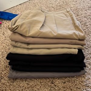 8 pairs of Under Armour and Nike golf shorts